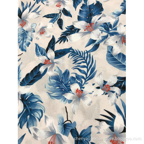 Simple and Atmospheric Cotton Linen Printed Fabric
